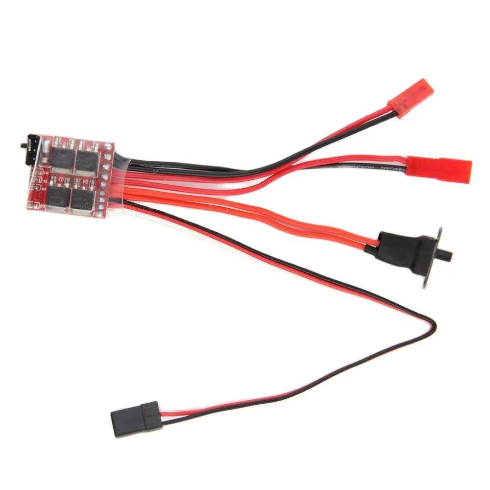 RC 20A Brushless ESC with Brake for RC Cars, Boats & Tanks - Upgrade Now! - ToylandEU
