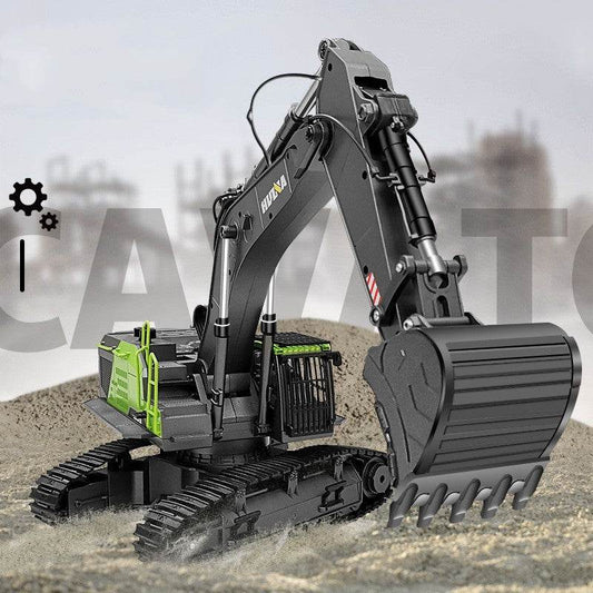 RC 22-Channel Remote Control Alloy Excavator - Oversized Fun for Kids! - ToylandEU