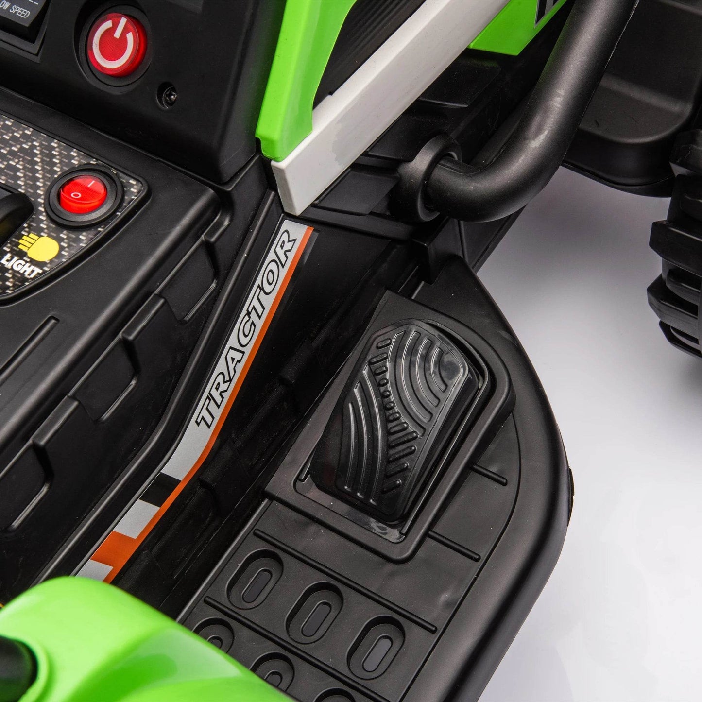 RC 24V Electric Ride-On Tractor with Remote Control & Trailer for Kids - ToylandEU