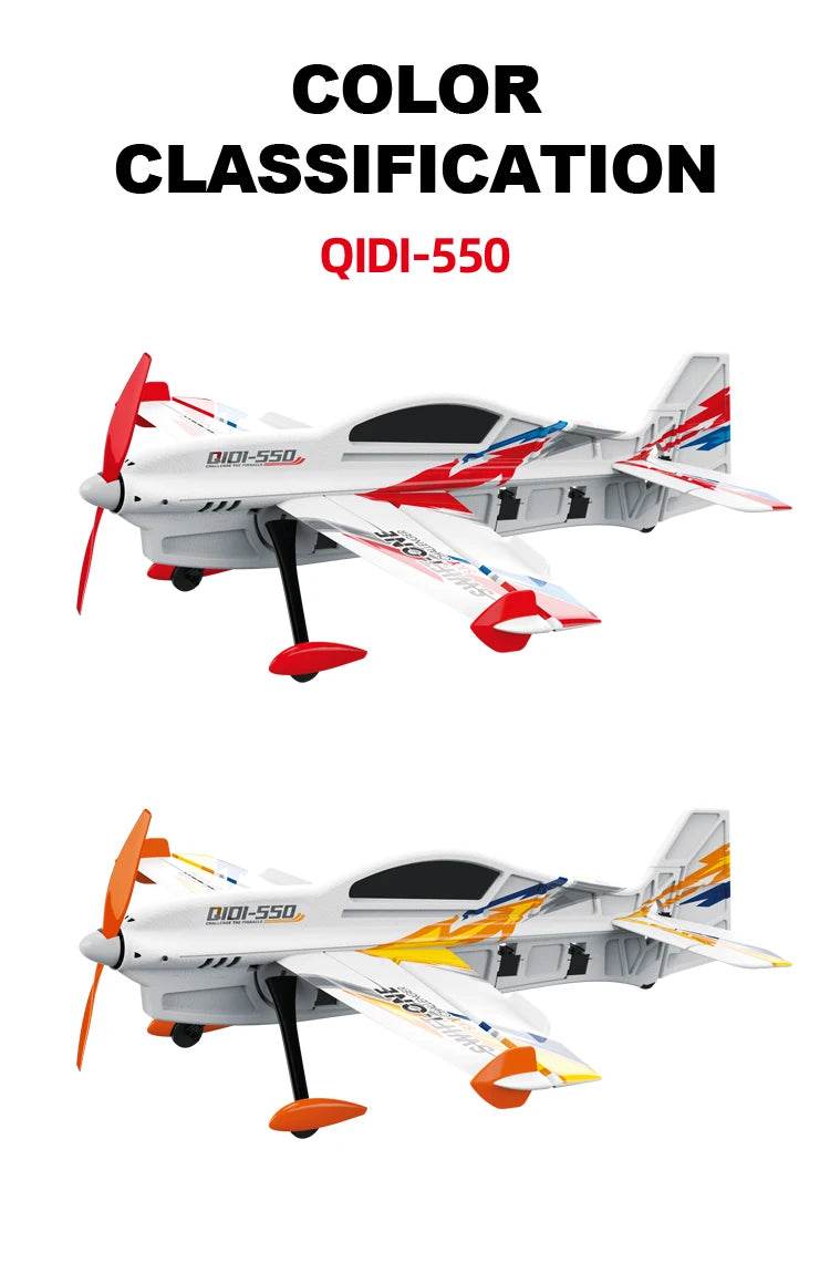 RC 4-Channel Brushless Motor Remote Control RC Plane and Helicopter Toy for Boys - JIKEFUN Indoor/Outdoor Aircraft - ToylandEU