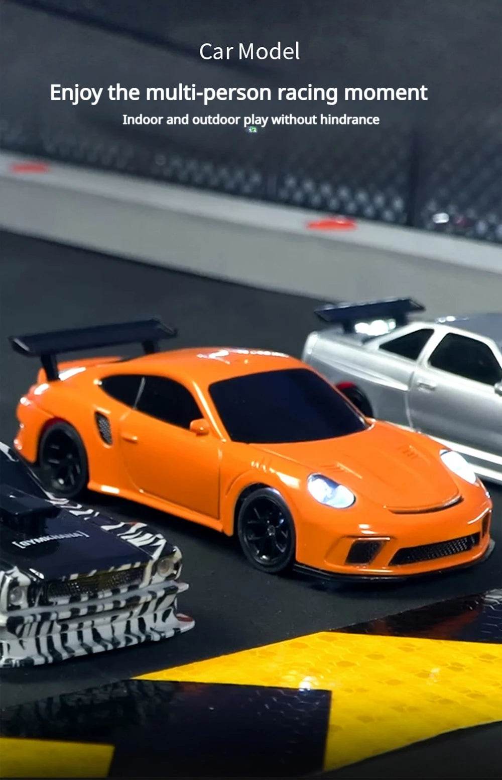 RC 4WD Mini GTR Racing RC Car - 2.4G Remote Control Drift Vehicle for Boys, Perfect Gift for Ages 14+ - ToylandEU