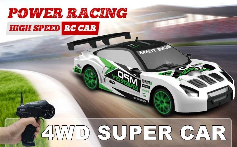 RC 4WD Remote Control Drift Car GTRPRO AE86PRO 1:24 Scale 4x4 Racing Truck - Perfect Gift for Kids and Adults - ToylandEU