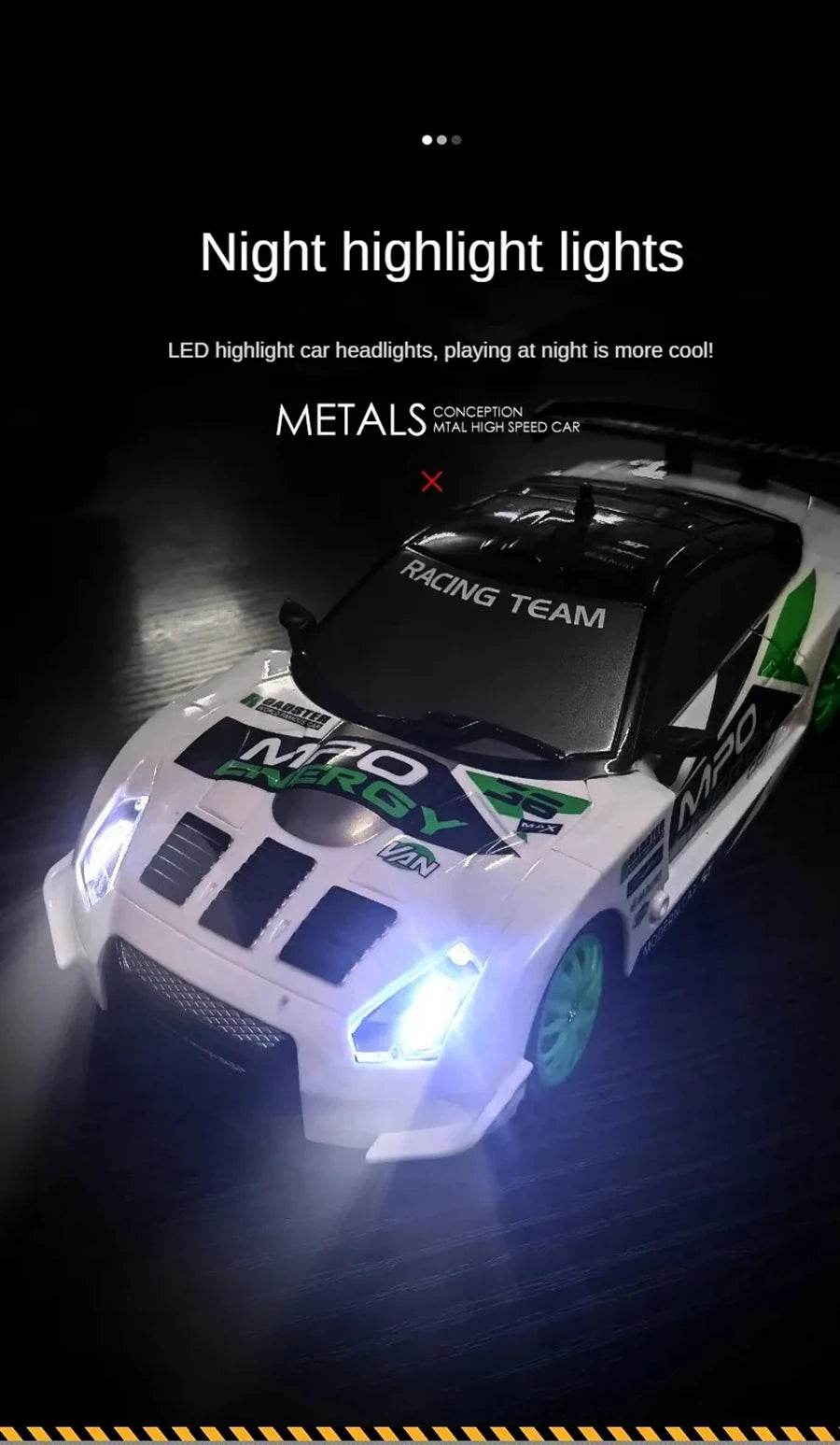 RC 4WD Remote Control Drift Car GTRPRO AE86PRO 1:24 Scale 4x4 Racing Truck - Perfect Gift for Kids and Adults - ToylandEU