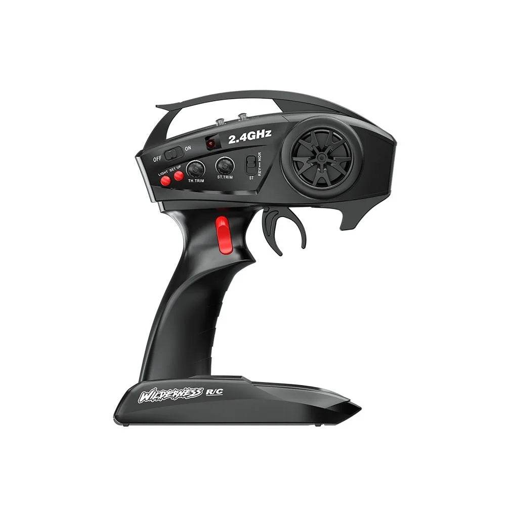 RC 4WD Remote Control Rock Crawler - 1/10 Scale Off-Road RC Climbing Car with Proportional Control and LED Lights - ToylandEU