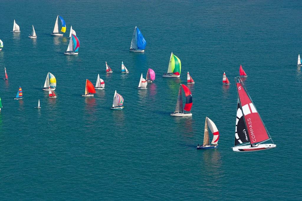 RC 53” Remote Control Sailboat with Compass - Pre-assembled 2.4G Electric RC Boat for Hobbyists and Adults - ToylandEU