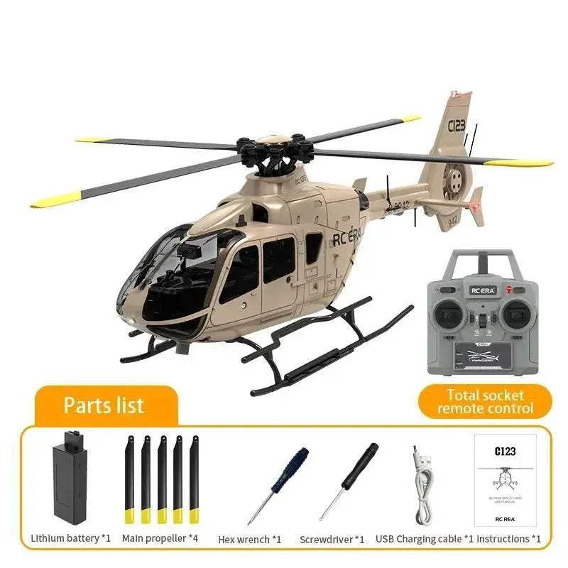  RC 6CH Double Brushless Drive Helicopter with 3D Optical Flow  -  ToylandEU™
