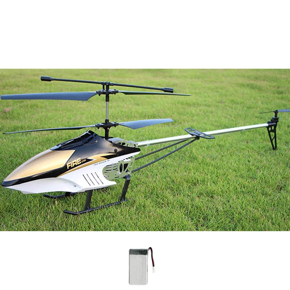 RC 80cm Remote-Controlled Helicopter with Anti-Fall Design - Durable Outdoor Toy Aircraft for Kids' Birthdays - ToylandEU