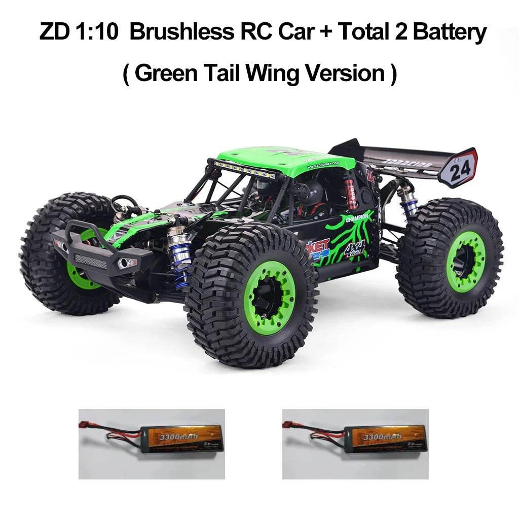 RC 80km/h ZD Racing DBX 10 - Ultimate 1/10 Scale 4WD Brushless RC Car - ToylandEU