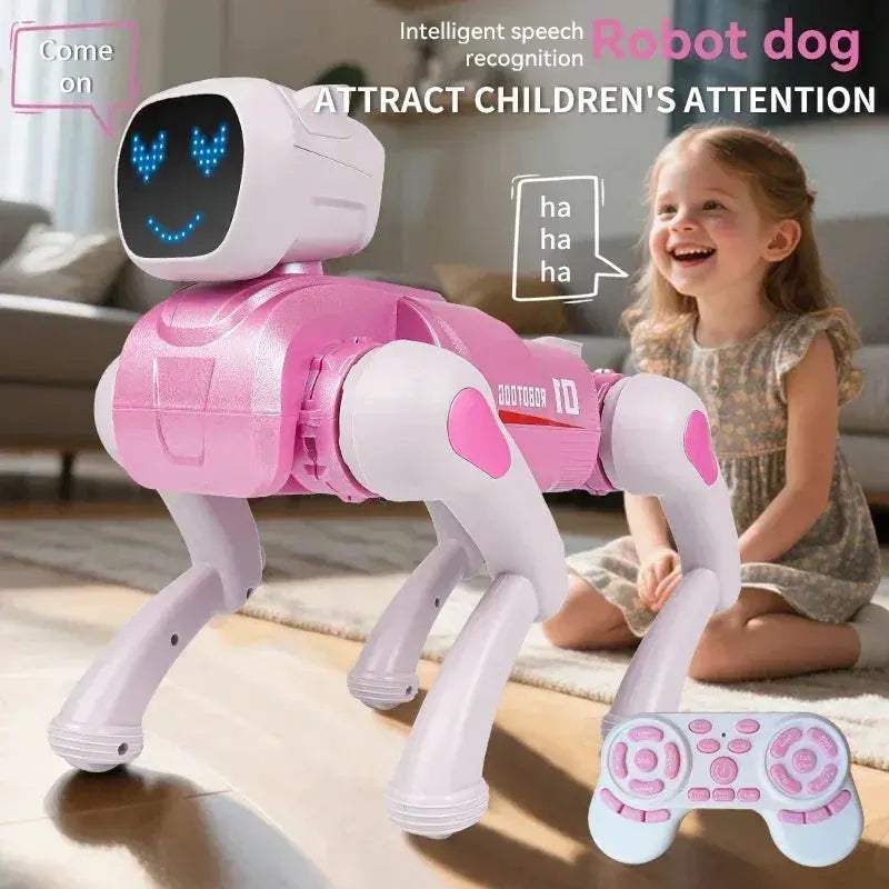 RC AI Robot Dog Toy With Voice Commands And Dancing - ToylandEU