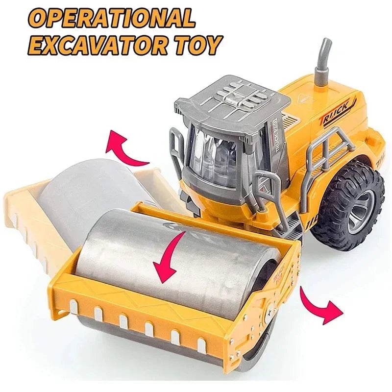 RC Action-Packed RC Excavator Toy - Ultimate Construction Adventure for Kids - ToylandEU
