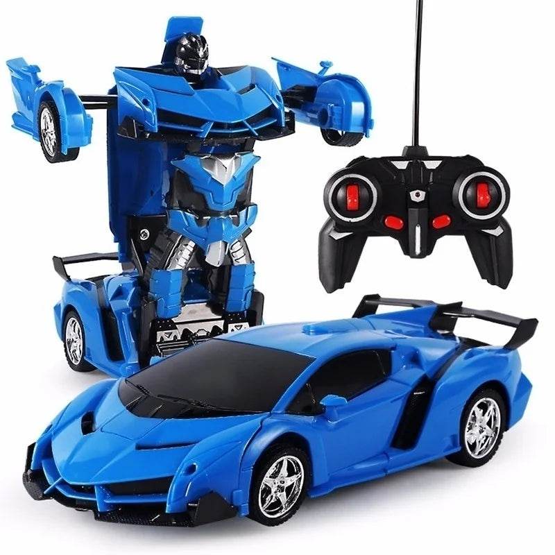 RC Adaptable RC Police Car & Robot - Ultimate 2-in-1 Toy for Kids - ToylandEU