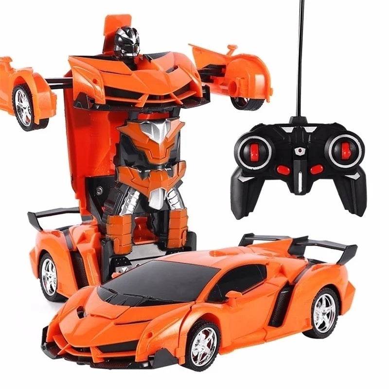 RC Adaptable RC Police Car & Robot - Ultimate 2-in-1 Toy for Kids - ToylandEU