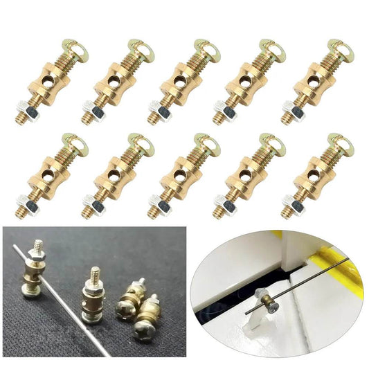 RC Adjustable Pushrod Linkage Connectors for RC Airplane Servos - ToylandEU
