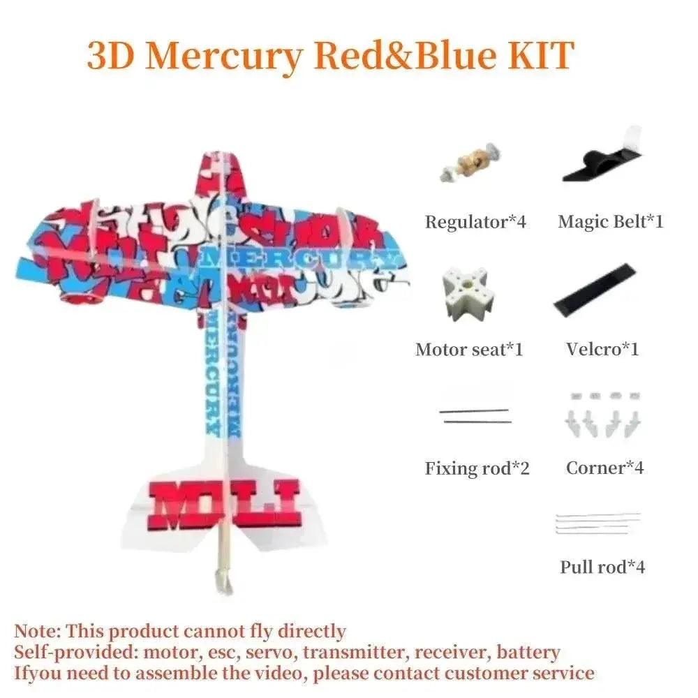  RC 3D Mercury Magic Board Aircraft Beginner Training Model -  ToylandEU™