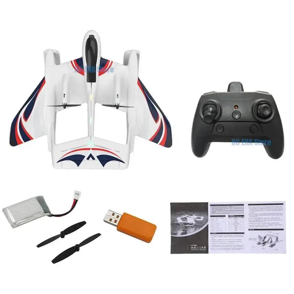 RC Amphibious EPP Foam RC Glider Aircraft with Gyro Stabilization and LED Lights - 2.4G Remote Control Airplane -  ToylandEU™