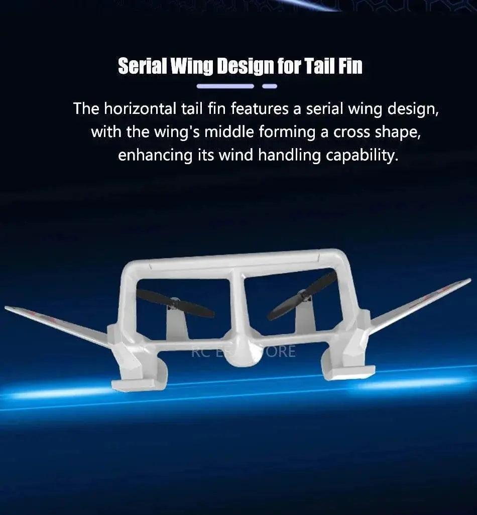  RC Amphibious EPP Foam RC Glider Aircraft with Gyro Stabilization and LED Lights - 2.4G Remote Control Airplane -  ToylandEU™