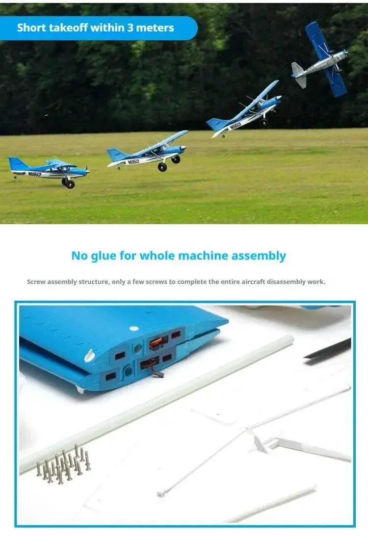  RC FMS 1500mm Maule Large-Scale Electric Remote Control Aircraft Model - Beginner-Friendly Fixed-Wing Drone -  ToylandEU™