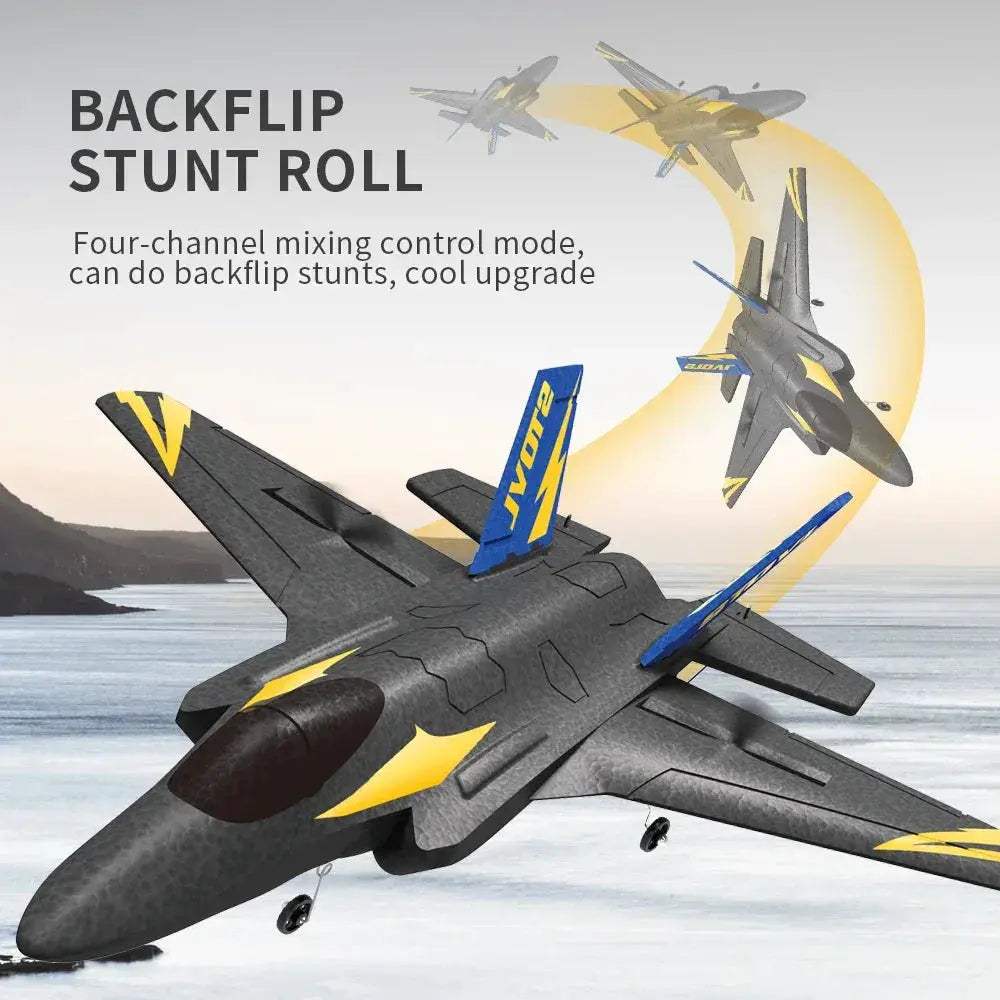 RC Aircraft Fighter Jet 2.4G 6 Axis Gyro Auto Balance - ToylandEU