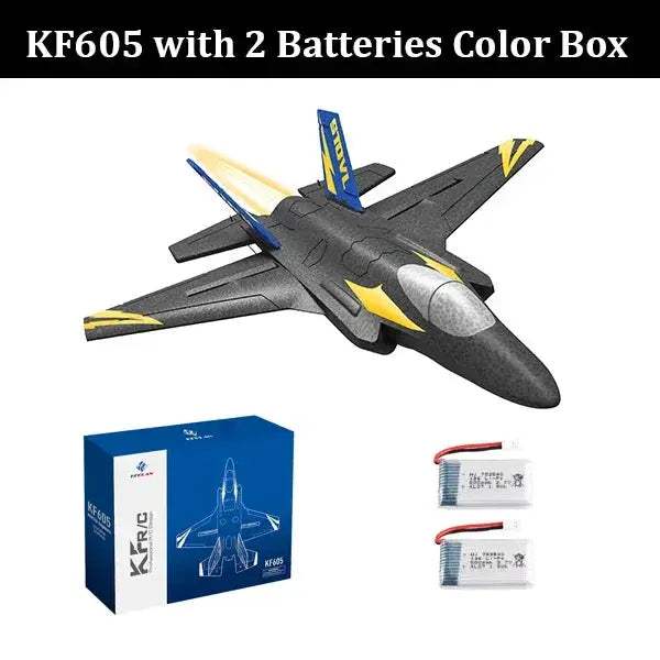 RC Aircraft Fighter Jet 2.4G 6 Axis Gyro Auto Balance - ToylandEU