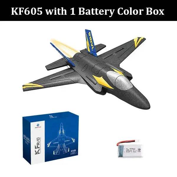 RC Aircraft Fighter Jet 2.4G 6 Axis Gyro Auto Balance - ToylandEU