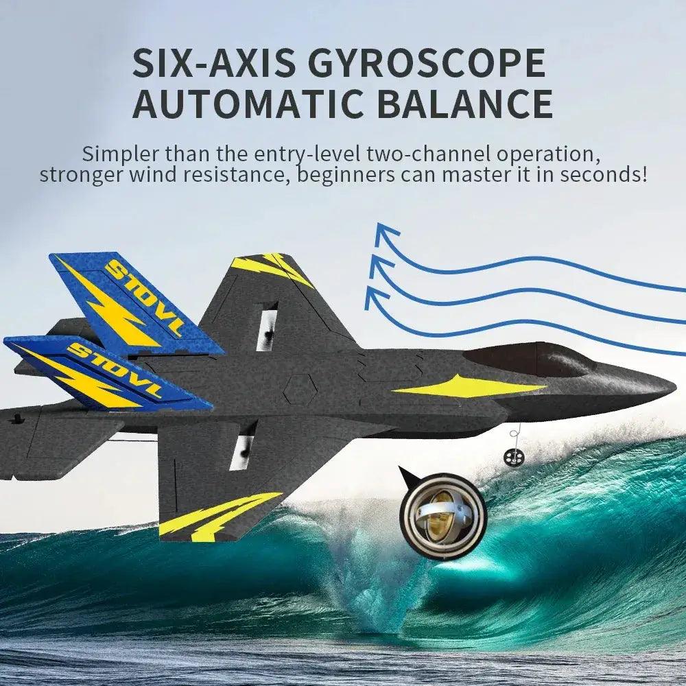  RC Aircraft Fighter Jet 2 4G Gyro Auto Balance -  ToylandEU™