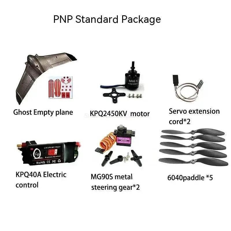  RC Kopach Ghost B2 950mm FPV Delta Wing Remote Control Aircraft for Outdoor Fun -  ToylandEU™