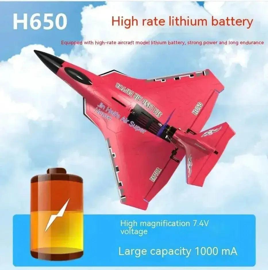  RC Lightweight and Crash-Resistant Raptor H650 All-Terrain Remote-Controlled Aircraft for Water, Land, and Air Fun -  ToylandEU™