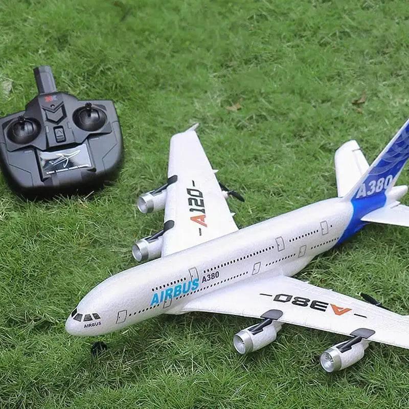  RC Remote Control A380 Airbus Model Aircraft - 2.4GHz 3-Channel RC Glider for Kids - Perfect Christmas Gift! -  ToylandEU™
