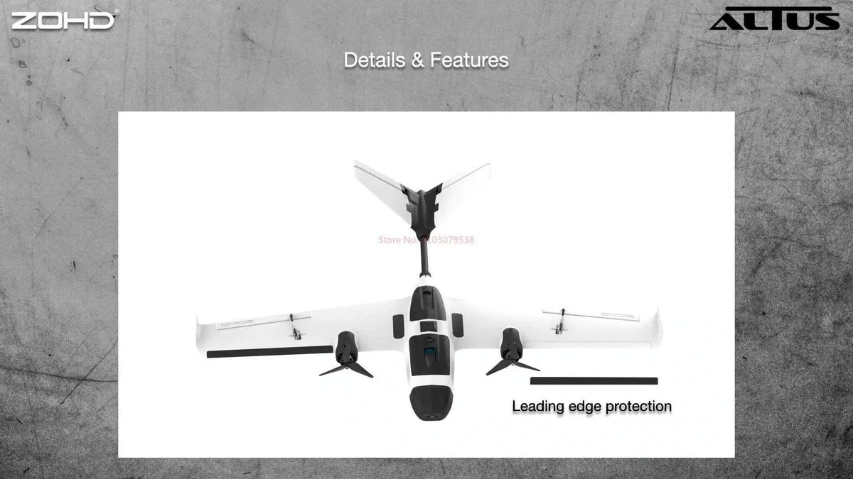  RC ZOHD ALTUS Twin Engine RC Aircraft - 980mm Wingspan, Y3 Modification Ready, Long Endurance Model for Adults -  ToylandEU™