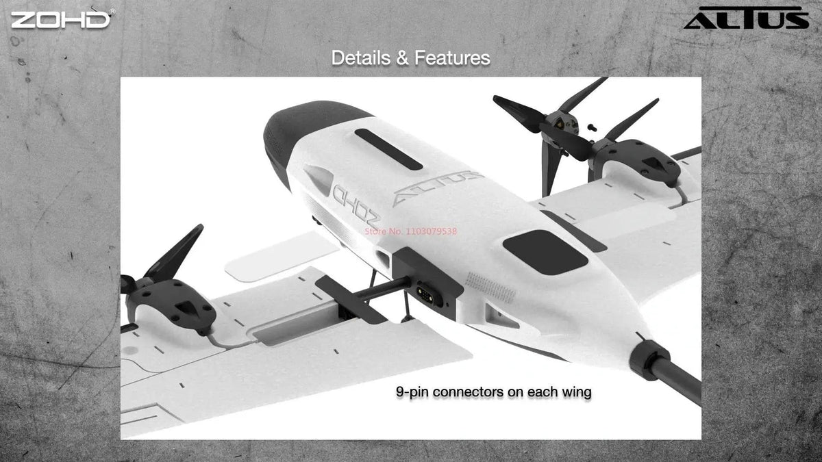  RC ZOHD ALTUS Twin Engine RC Aircraft - 980mm Wingspan, Y3 Modification Ready, Long Endurance Model for Adults -  ToylandEU™