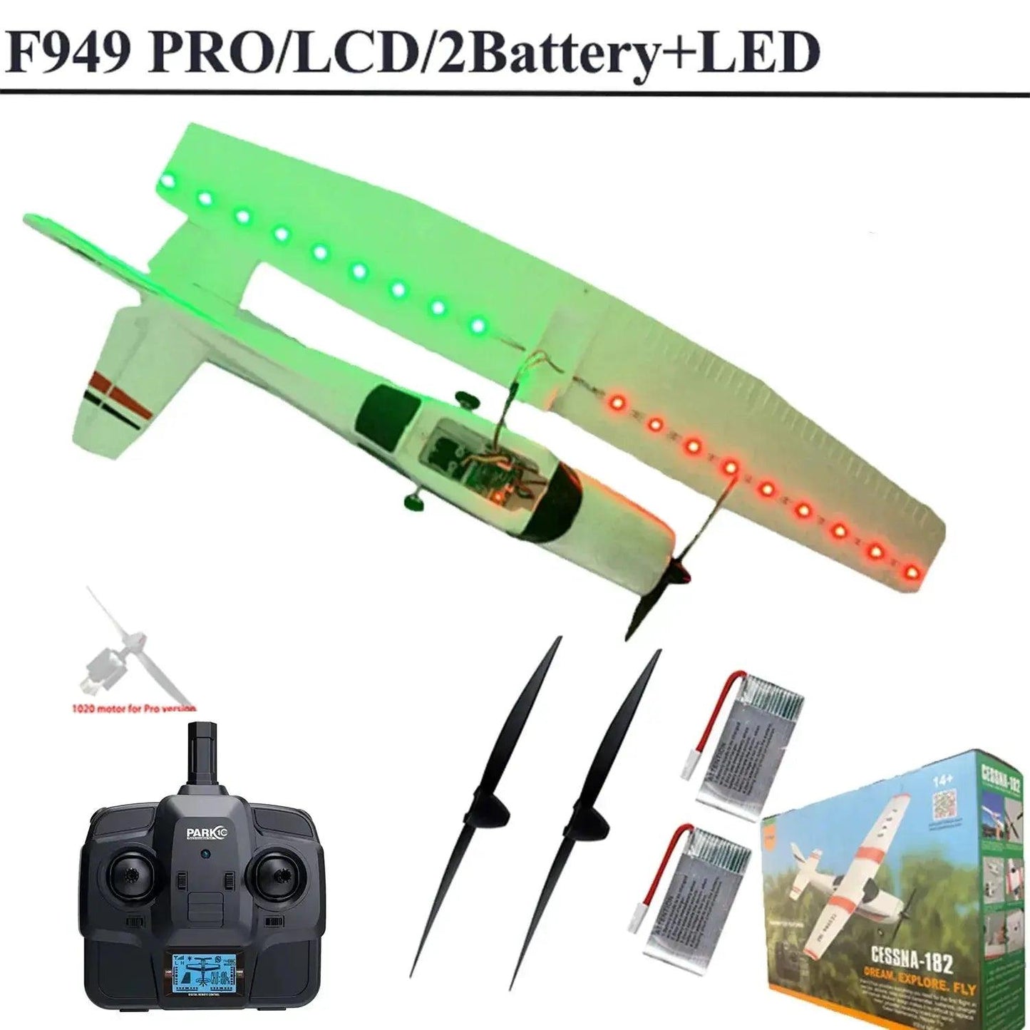  RC Airplane F949S Gyro Stabilized Fixed Wing -  ToylandEU™