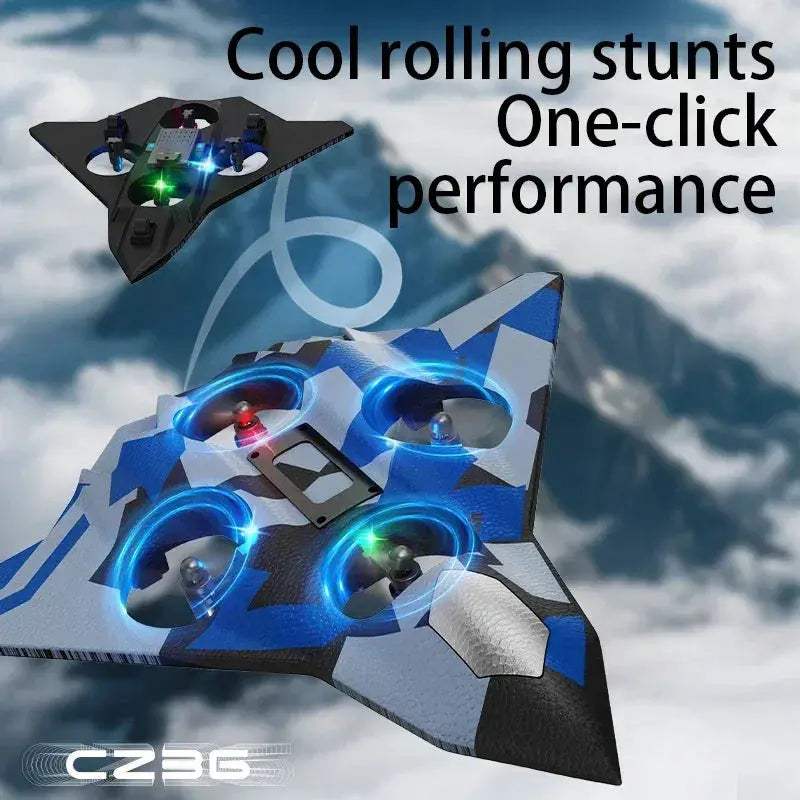 RC Airplane Foam Toy With Hovering Fixed Height Stunts - ToylandEU