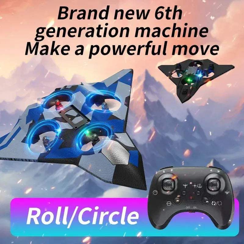RC Airplane Foam Toy With Hovering Fixed Height Stunts - ToylandEU