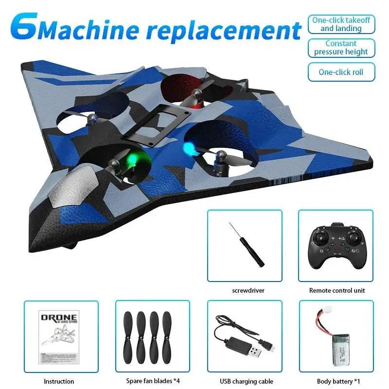 RC Airplane Foam Toy With Hovering Fixed Height Stunts - ToylandEU