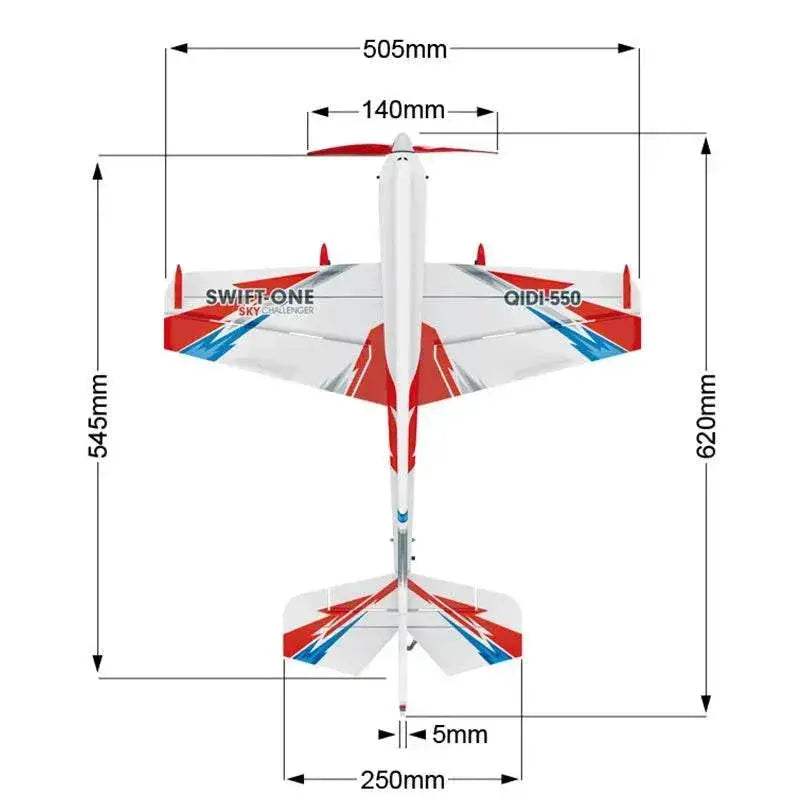  RC Airplanes Brushless Motor Remote Control Aircraft Kit for Boys -  -  ToylandEU™