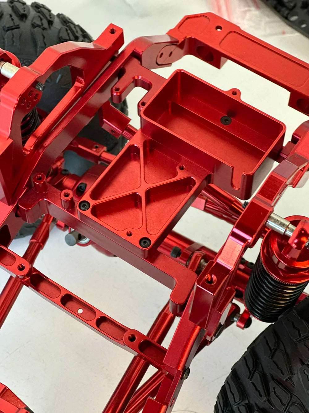 RC All-Metal 1/6 SCX6 Chassis Upgrade Kit for Ultimate RC Performance - ToylandEU