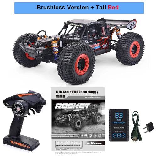 RC All-Terrain 1/10 RC Desert Truck: ZD Racing ROCKET DBX-10 RTR 4WD - ToylandEU
