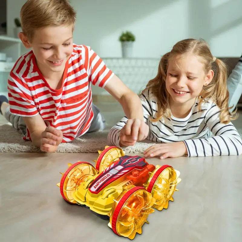 RC All-Terrain Gesture Control RC Stunt Car - Land & Water Adventure Fun - ToylandEU