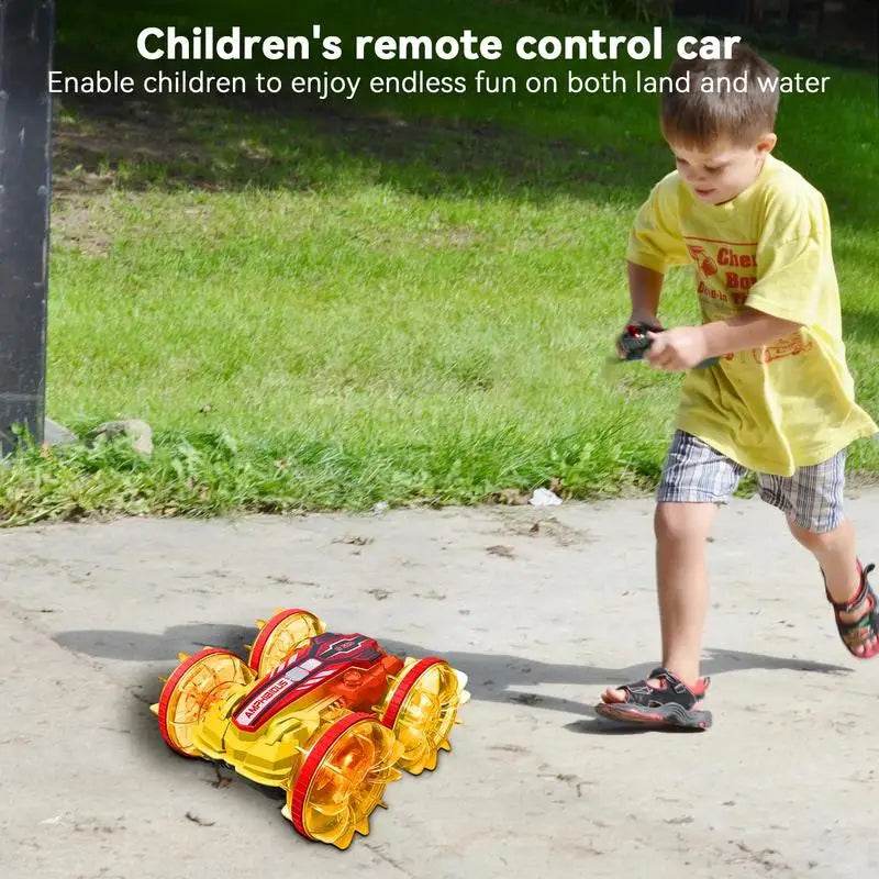 RC All-Terrain Gesture Control RC Stunt Car - Land & Water Adventure Fun - ToylandEU