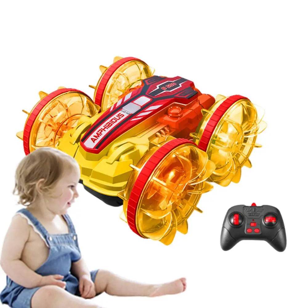 RC All-Terrain Gesture Control RC Stunt Car - Land & Water Adventure Fun - ToylandEU