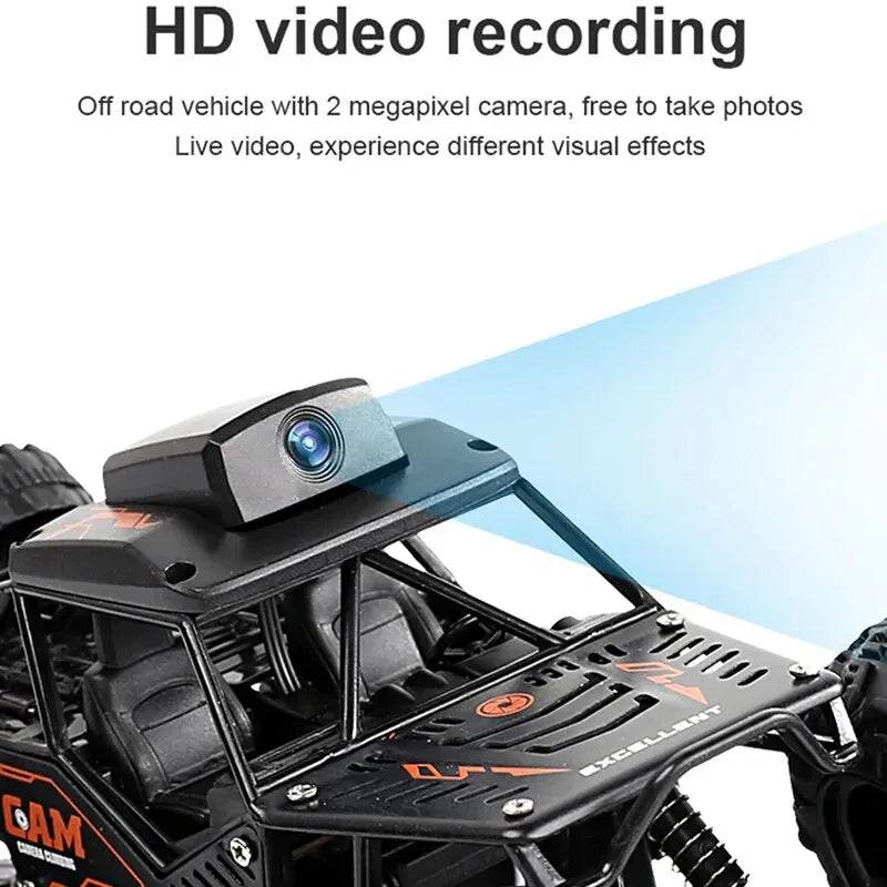 RC All-Terrain Remote Control Stunt Car with HD 720P FPV Camera - ToylandEU