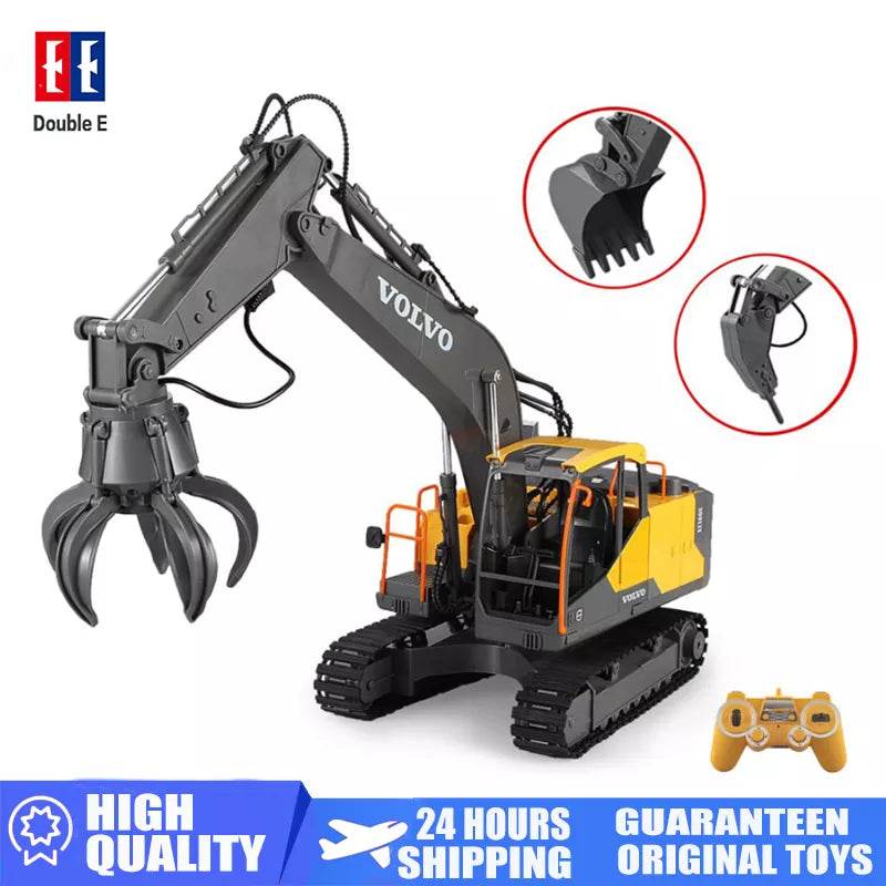 RC Alloy 1:16 RC Truck with 3-in-1 Excavator - Ultimate Engineering Fun - ToylandEU