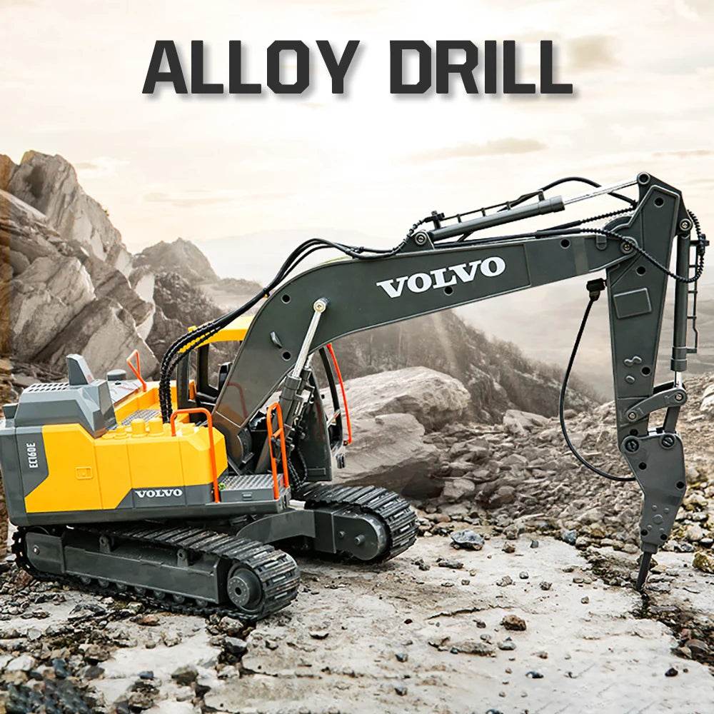 RC Alloy 1:16 RC Truck with 3-in-1 Excavator - Ultimate Engineering Fun - ToylandEU