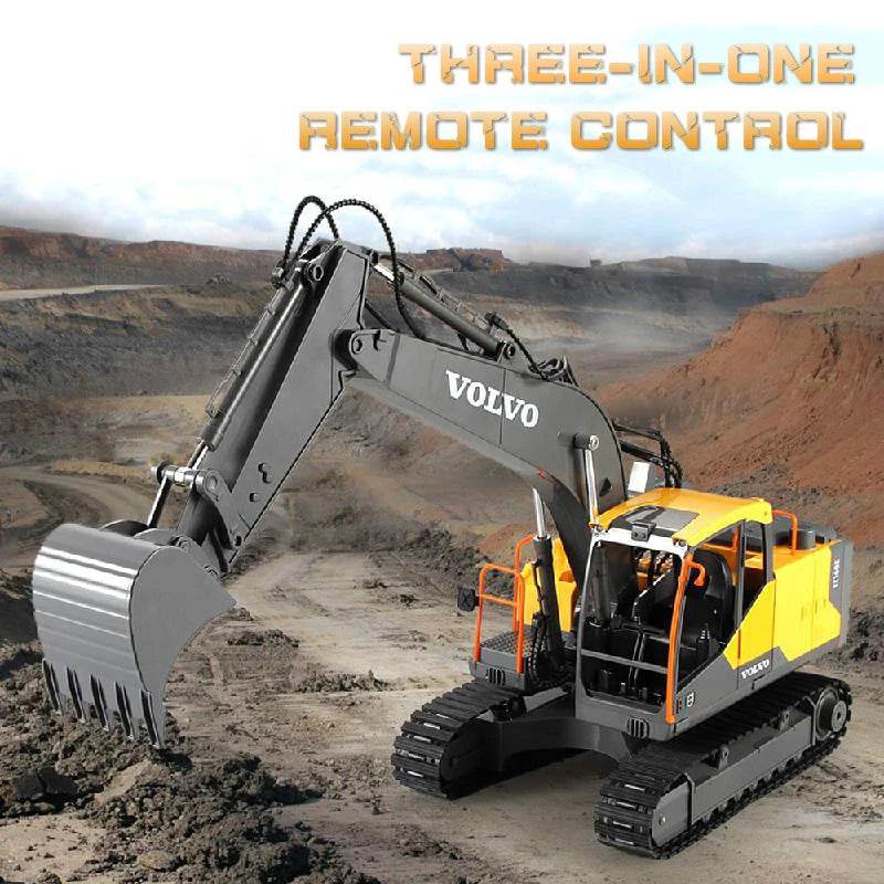 RC Alloy 1:16 RC Truck with 3-in-1 Excavator - Ultimate Engineering Fun - ToylandEU
