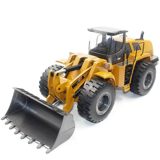 RC Alloy 22-Channel Remote Control Bulldozer with 2.4G Technology - ToylandEU