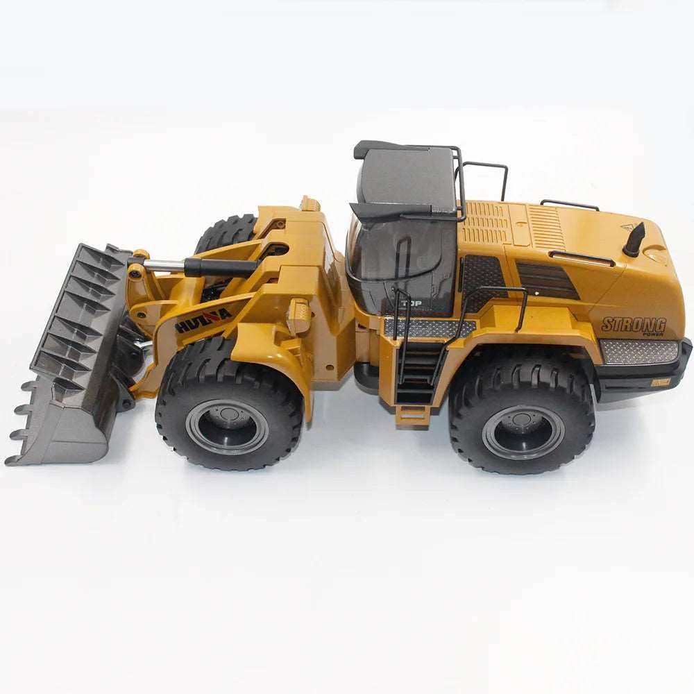 RC Alloy 22-Channel Remote Control Bulldozer with 2.4G Technology - ToylandEU