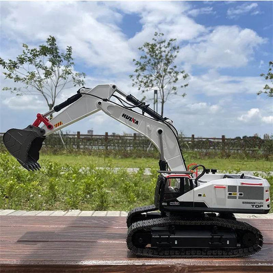 RC Alloy 3-in-1 RC Excavator Truck - 22CH 2.4GHz Remote Control Fun - ToylandEU