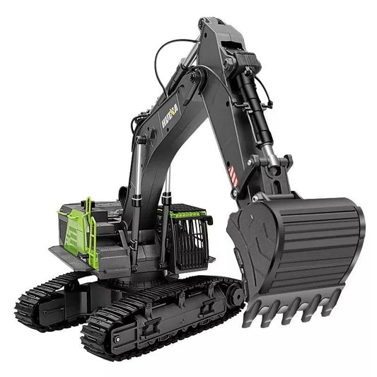 RC Alloy RC Excavator with Unlimited Rotation - 22CH Engineering - ToylandEU