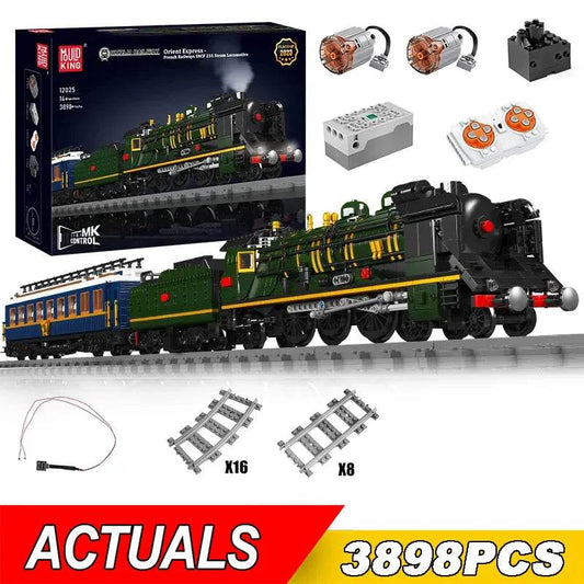 RC Authentic MOULD KING SNCF 231 Steam Locomotive RC Model Set - ToylandEU