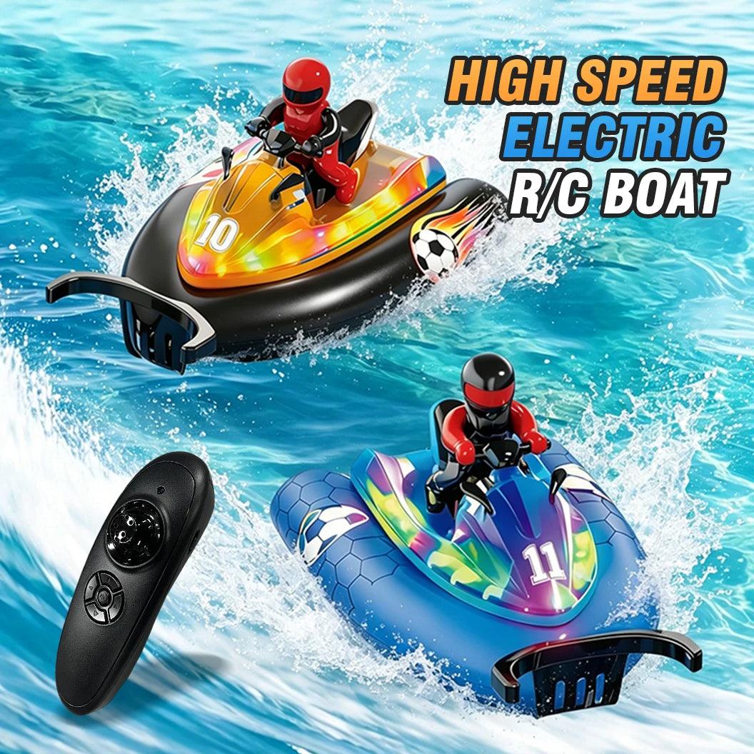  RC Boat | 2.4GHz Remote Control LED Light | Toylandeu™ 